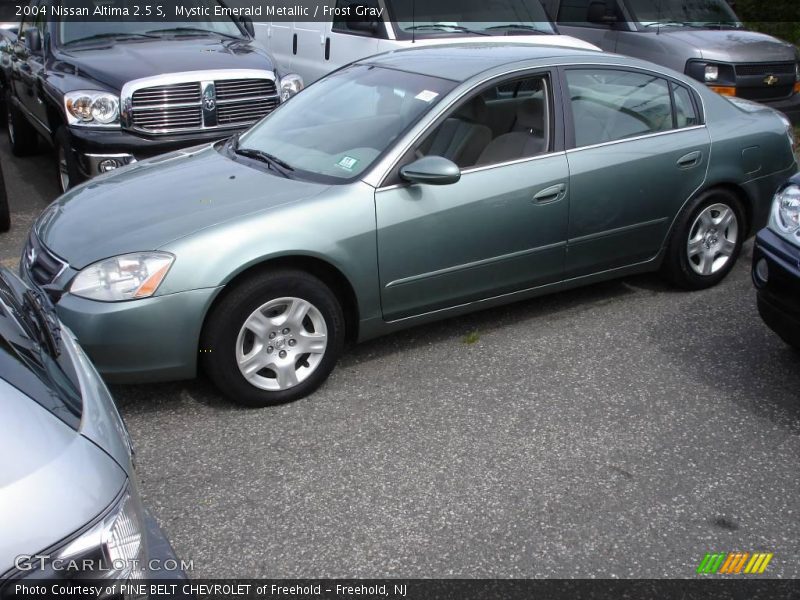 Mystic Emerald Metallic / Frost Gray 2004 Nissan Altima 2.5 S