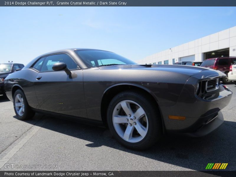 Granite Crystal Metallic / Dark Slate Gray 2014 Dodge Challenger R/T