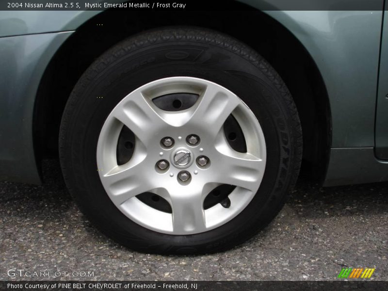 Mystic Emerald Metallic / Frost Gray 2004 Nissan Altima 2.5 S