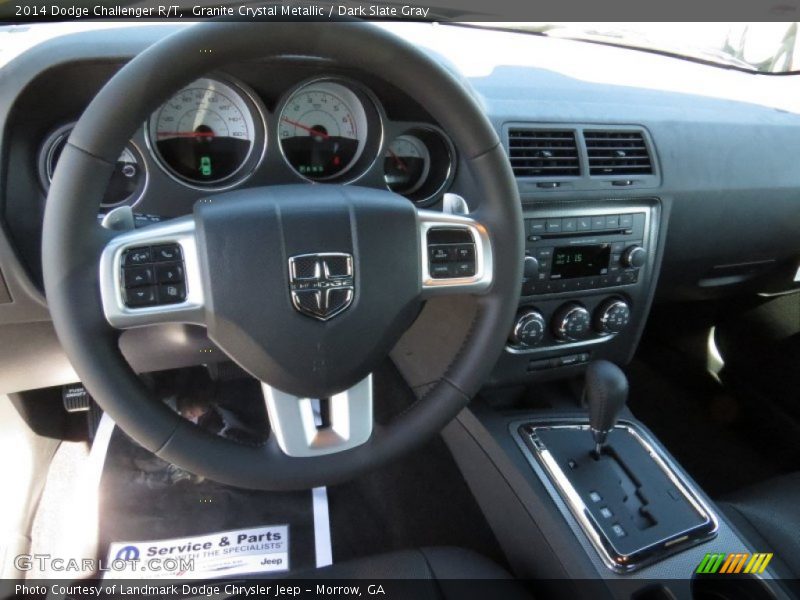 Granite Crystal Metallic / Dark Slate Gray 2014 Dodge Challenger R/T
