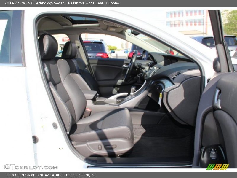Bellanova White Pearl / Ebony 2014 Acura TSX Technology Sedan