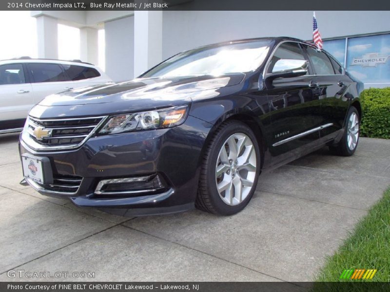 Blue Ray Metallic / Jet Black 2014 Chevrolet Impala LTZ