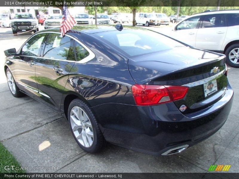 Blue Ray Metallic / Jet Black 2014 Chevrolet Impala LTZ