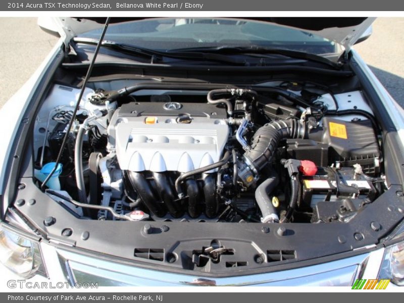 Bellanova White Pearl / Ebony 2014 Acura TSX Technology Sedan