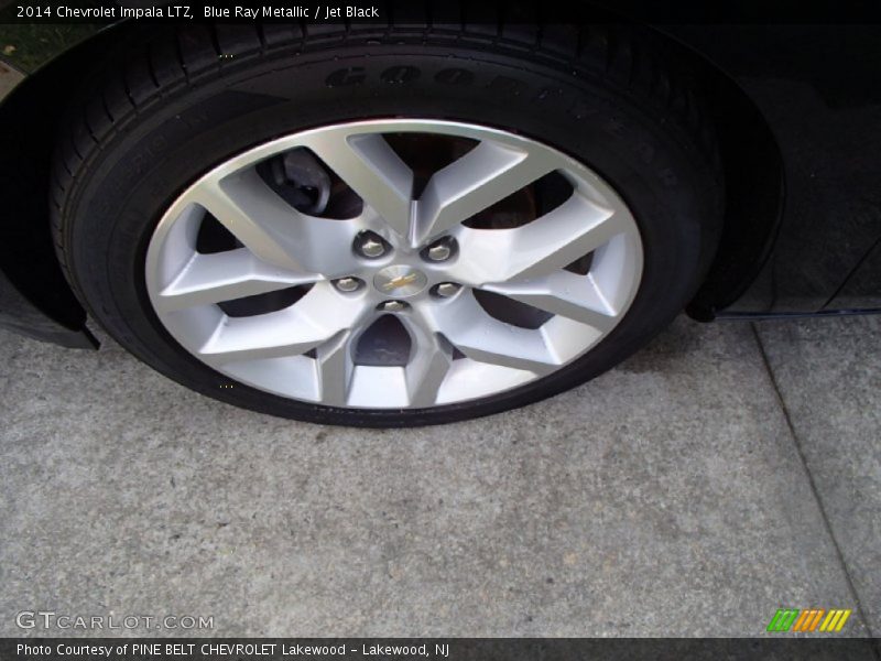 Blue Ray Metallic / Jet Black 2014 Chevrolet Impala LTZ