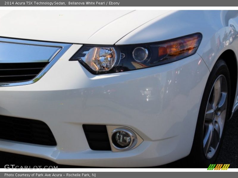 Bellanova White Pearl / Ebony 2014 Acura TSX Technology Sedan
