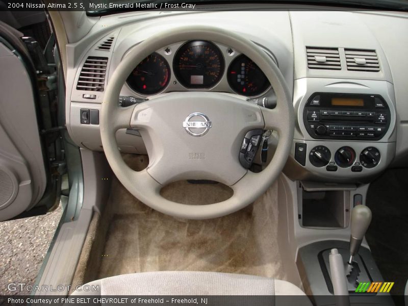 Mystic Emerald Metallic / Frost Gray 2004 Nissan Altima 2.5 S