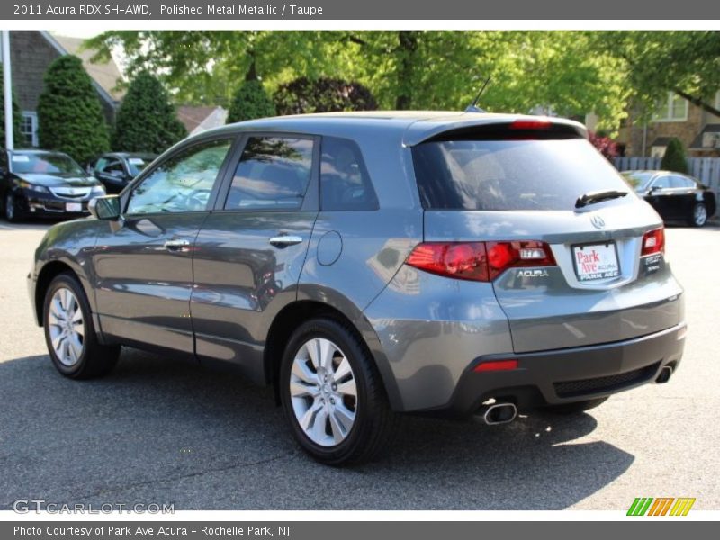 Polished Metal Metallic / Taupe 2011 Acura RDX SH-AWD