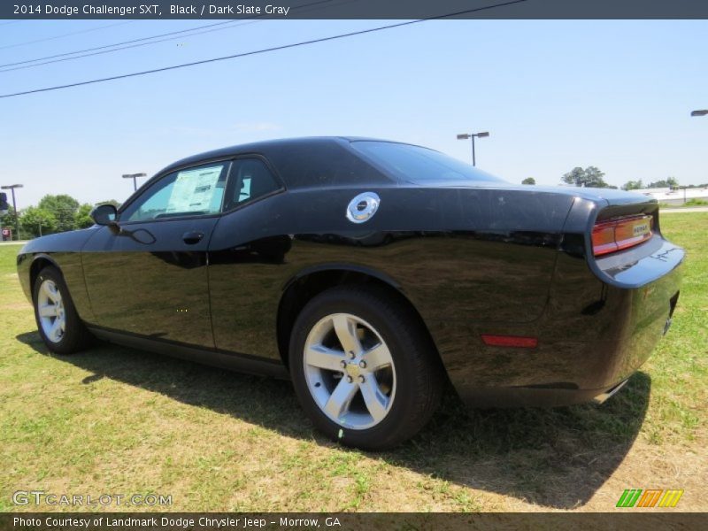Black / Dark Slate Gray 2014 Dodge Challenger SXT