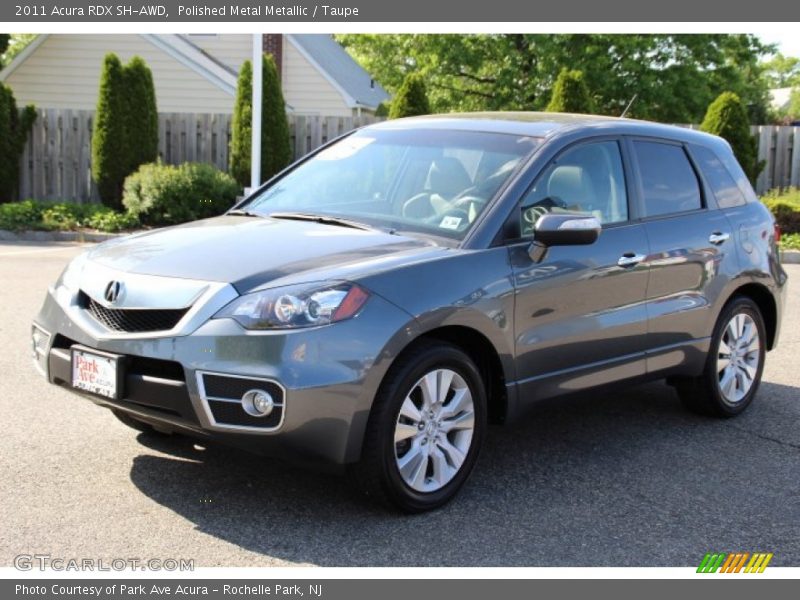 Polished Metal Metallic / Taupe 2011 Acura RDX SH-AWD