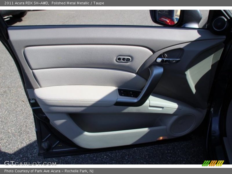 Polished Metal Metallic / Taupe 2011 Acura RDX SH-AWD