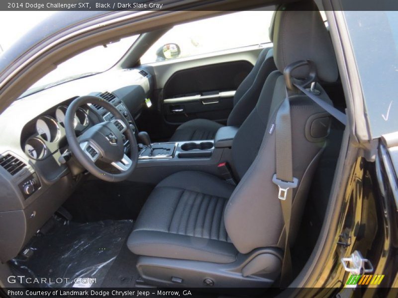 Black / Dark Slate Gray 2014 Dodge Challenger SXT
