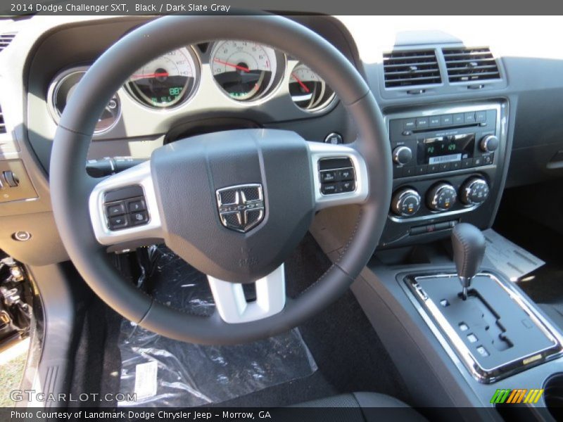 Black / Dark Slate Gray 2014 Dodge Challenger SXT