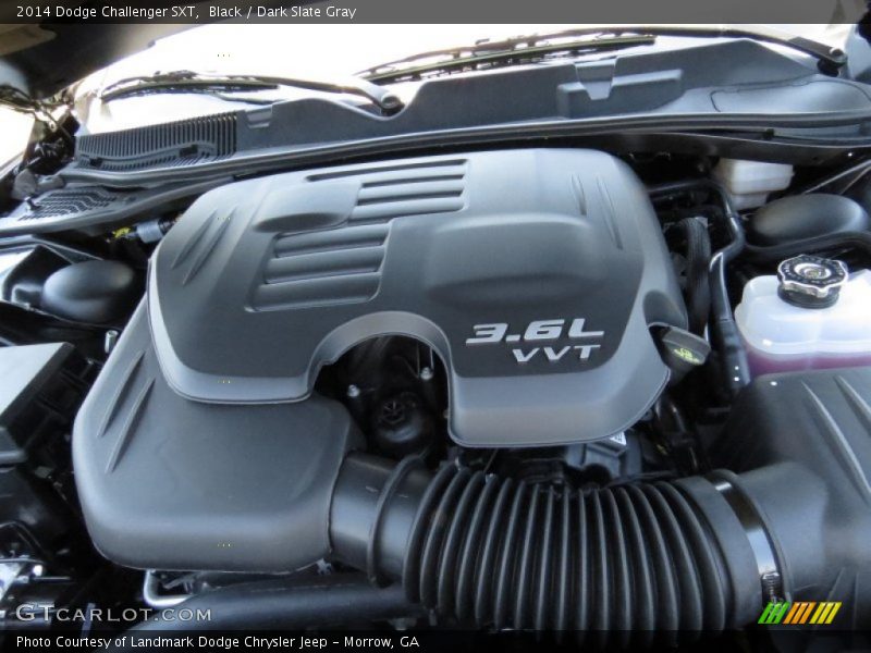 Black / Dark Slate Gray 2014 Dodge Challenger SXT