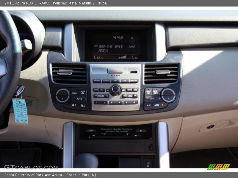 Polished Metal Metallic / Taupe 2011 Acura RDX SH-AWD