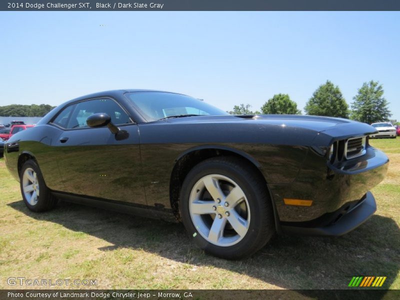 Black / Dark Slate Gray 2014 Dodge Challenger SXT