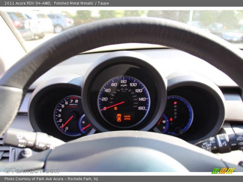 Polished Metal Metallic / Taupe 2011 Acura RDX SH-AWD
