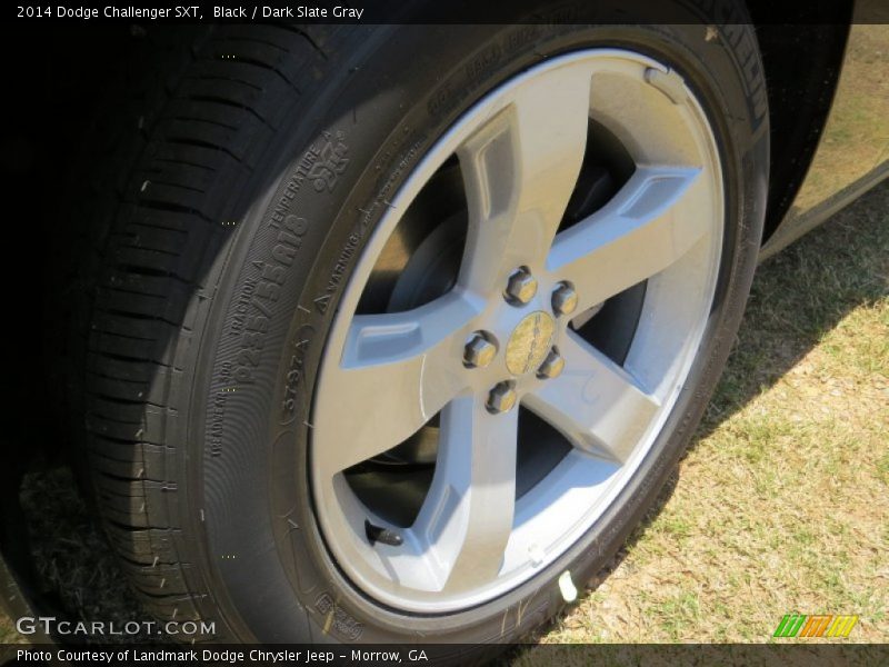 Black / Dark Slate Gray 2014 Dodge Challenger SXT