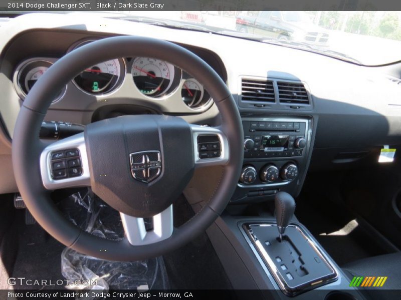Black / Dark Slate Gray 2014 Dodge Challenger SXT