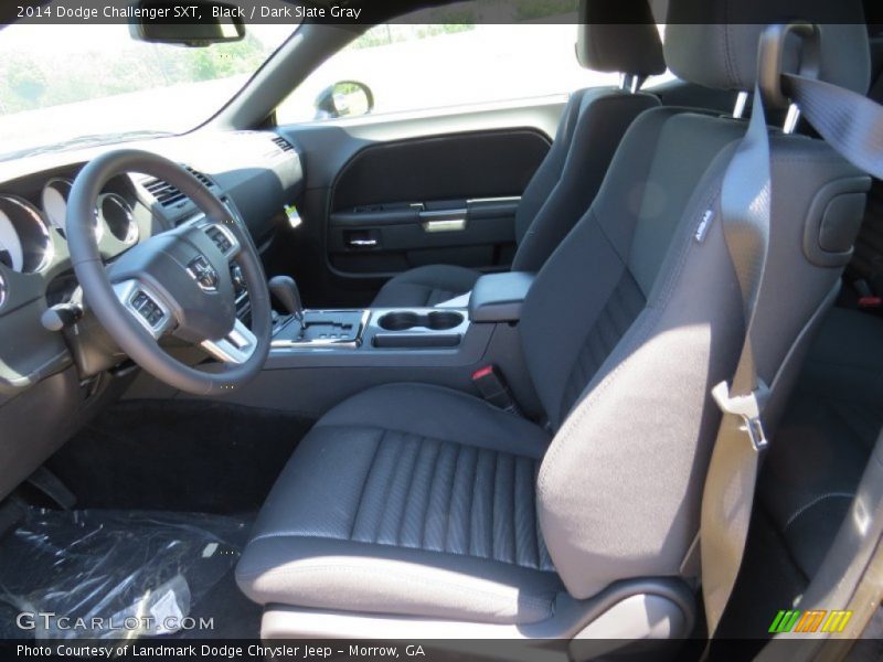 Black / Dark Slate Gray 2014 Dodge Challenger SXT