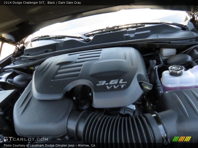 Black / Dark Slate Gray 2014 Dodge Challenger SXT