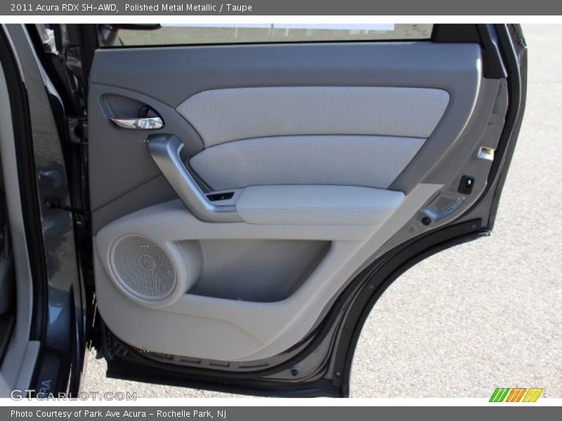 Polished Metal Metallic / Taupe 2011 Acura RDX SH-AWD