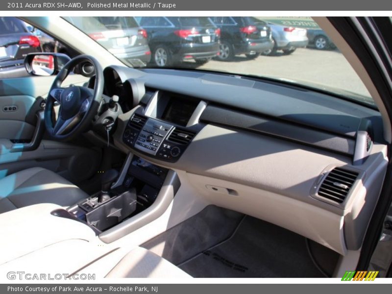 Polished Metal Metallic / Taupe 2011 Acura RDX SH-AWD