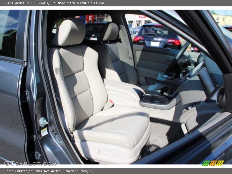 Polished Metal Metallic / Taupe 2011 Acura RDX SH-AWD