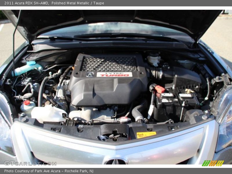 Polished Metal Metallic / Taupe 2011 Acura RDX SH-AWD