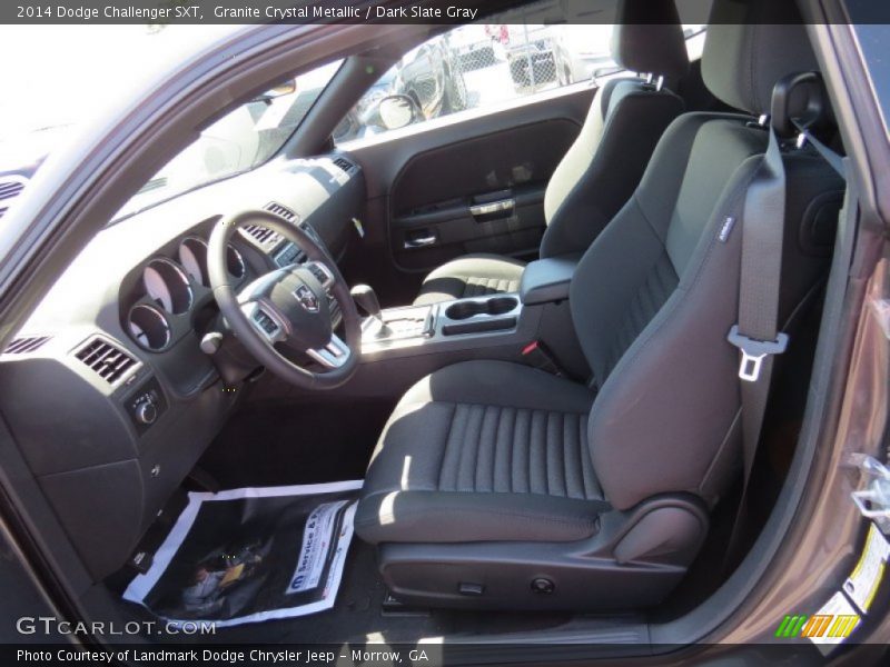 Granite Crystal Metallic / Dark Slate Gray 2014 Dodge Challenger SXT