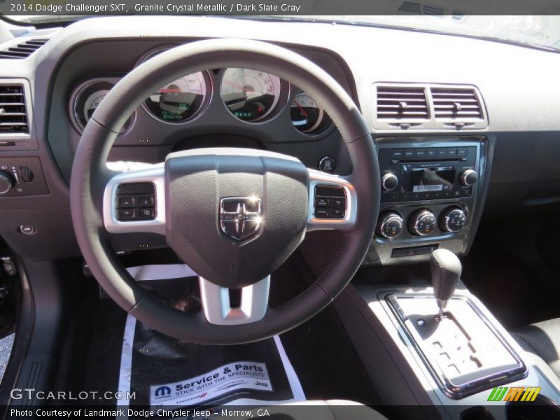 Granite Crystal Metallic / Dark Slate Gray 2014 Dodge Challenger SXT