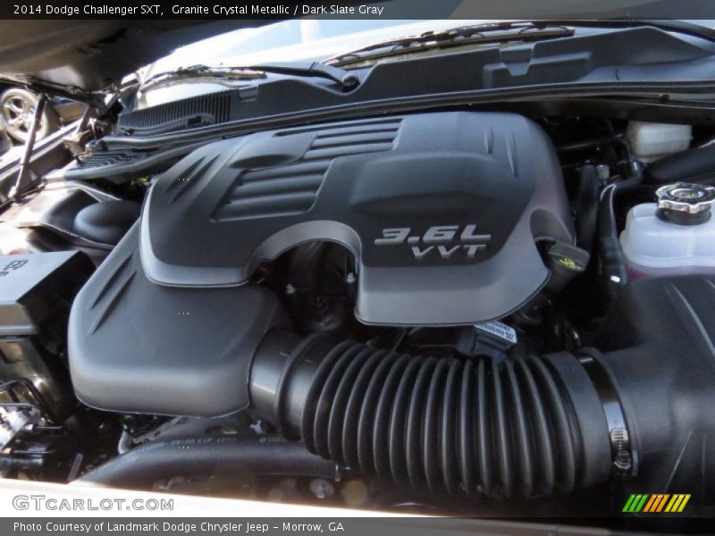 Granite Crystal Metallic / Dark Slate Gray 2014 Dodge Challenger SXT