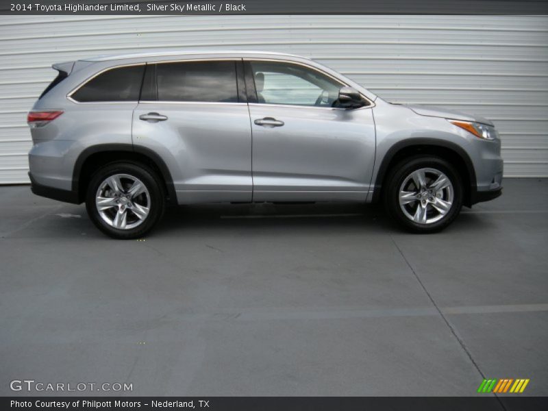  2014 Highlander Limited Silver Sky Metallic