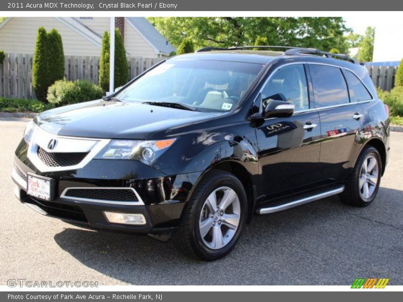 Crystal Black Pearl / Ebony 2011 Acura MDX Technology