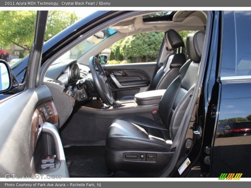 Crystal Black Pearl / Ebony 2011 Acura MDX Technology