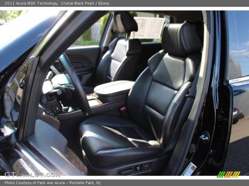 Crystal Black Pearl / Ebony 2011 Acura MDX Technology