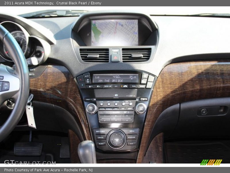 Crystal Black Pearl / Ebony 2011 Acura MDX Technology