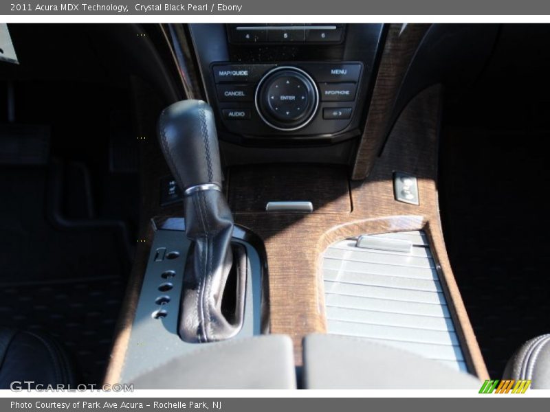 Crystal Black Pearl / Ebony 2011 Acura MDX Technology