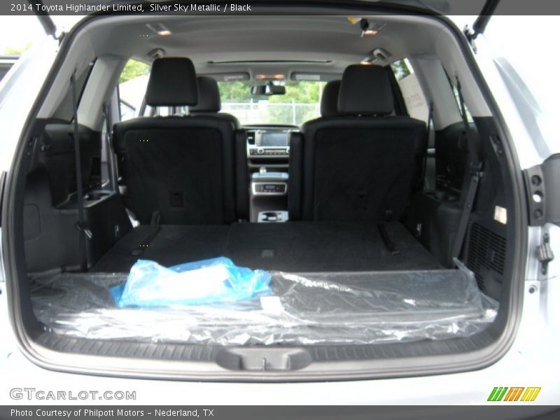 Silver Sky Metallic / Black 2014 Toyota Highlander Limited