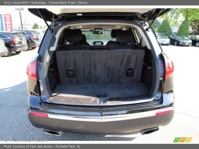 Crystal Black Pearl / Ebony 2011 Acura MDX Technology