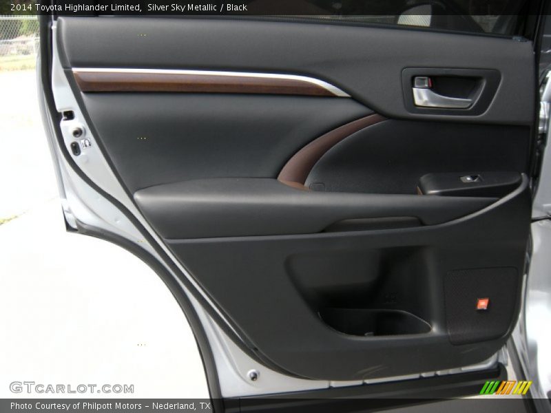 Door Panel of 2014 Highlander Limited