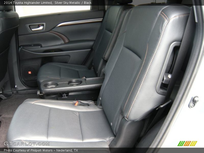 Rear Seat of 2014 Highlander Limited