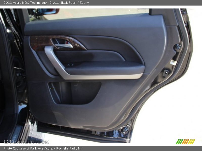 Crystal Black Pearl / Ebony 2011 Acura MDX Technology