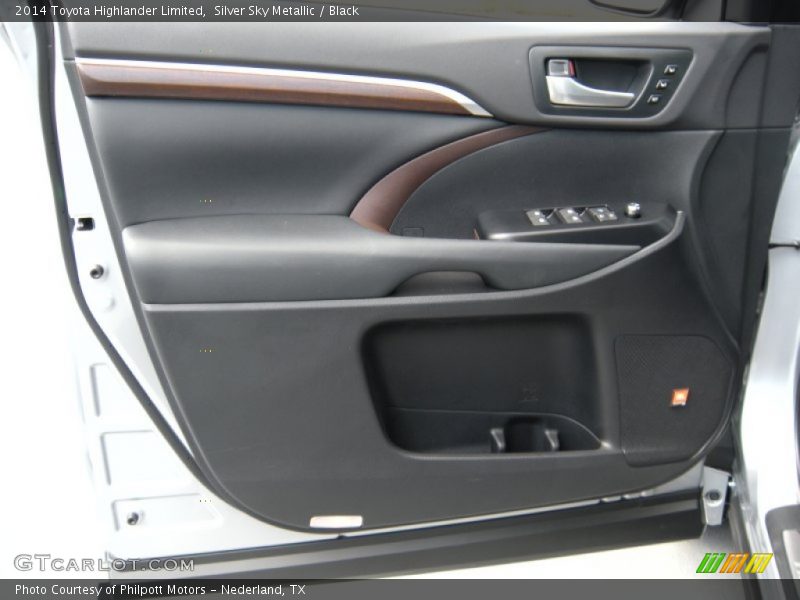 Door Panel of 2014 Highlander Limited