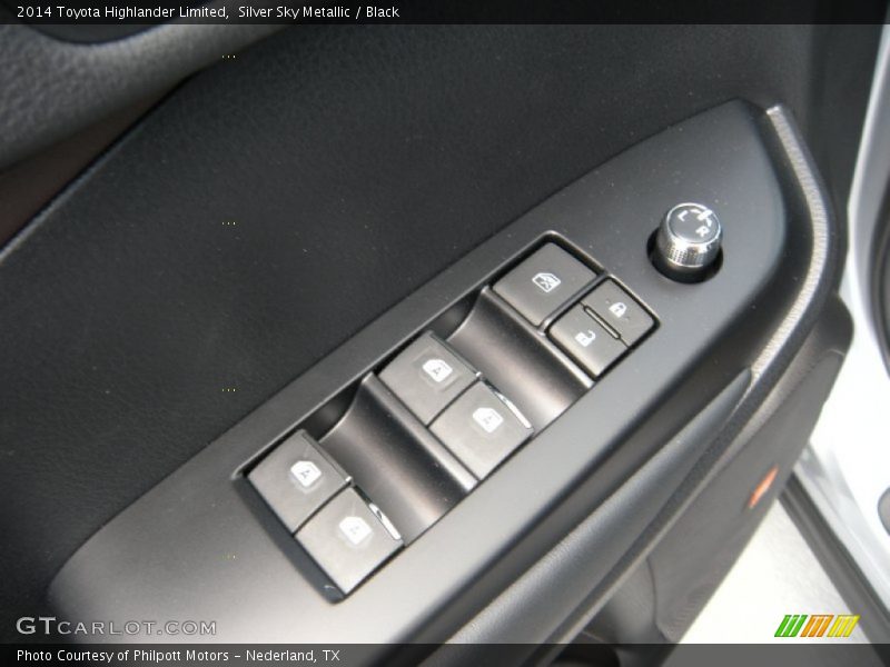 Silver Sky Metallic / Black 2014 Toyota Highlander Limited