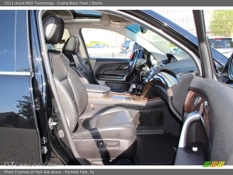 Crystal Black Pearl / Ebony 2011 Acura MDX Technology