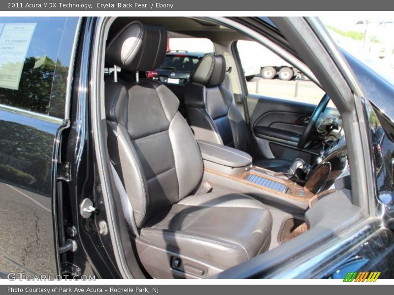 Crystal Black Pearl / Ebony 2011 Acura MDX Technology