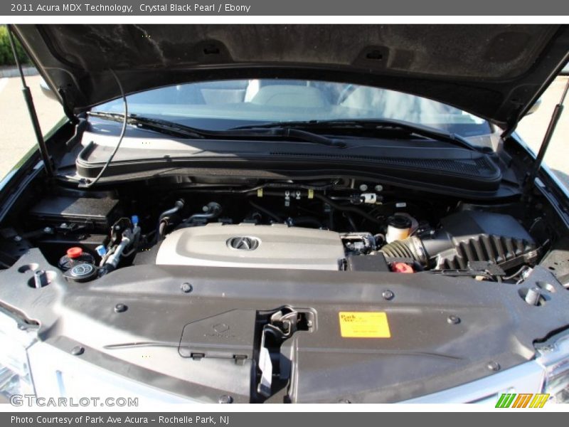 Crystal Black Pearl / Ebony 2011 Acura MDX Technology