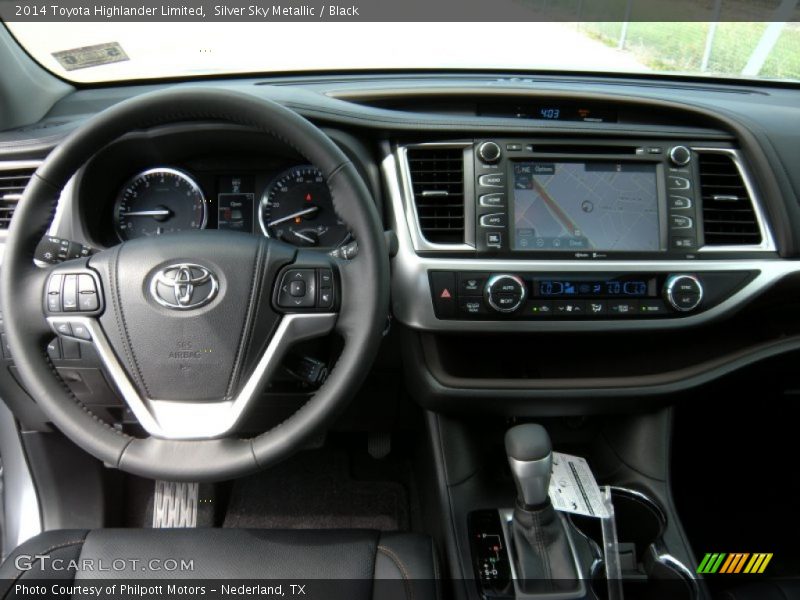 Dashboard of 2014 Highlander Limited
