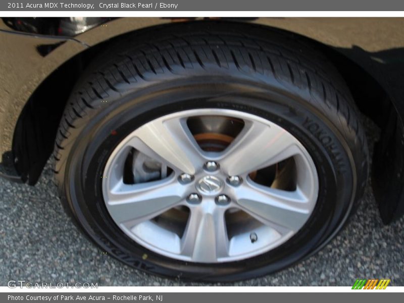 Crystal Black Pearl / Ebony 2011 Acura MDX Technology